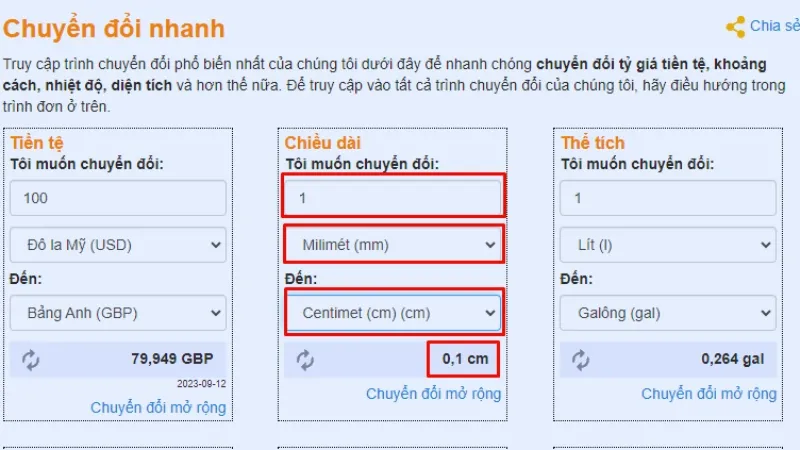 1 mm bằng bao nhiêu cm, mm, m, km, inch, pixel? Đổi mm sang cm