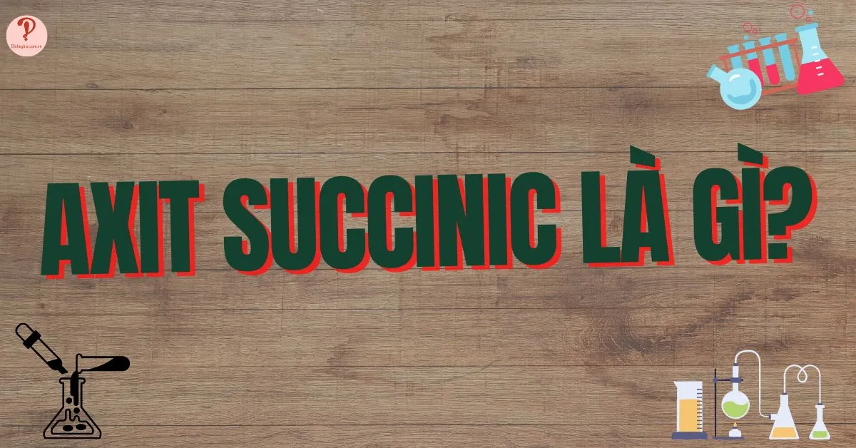 Axit succinic là gì? Tính chất, ứng dụng và cách điều chế