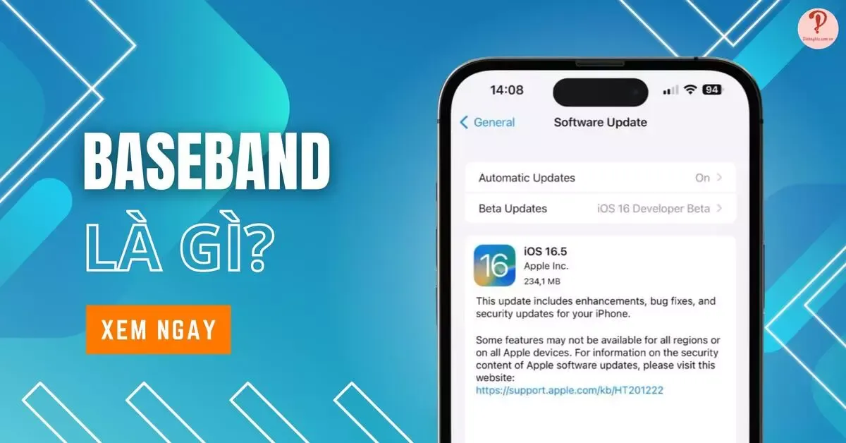 Baseband là gì? Cách khắc phục lỗi iPhone mất Baseband