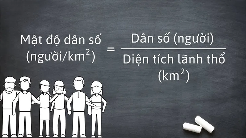 Cách tính mật độ dân số chính xác nhất và có ví dụ minh họa