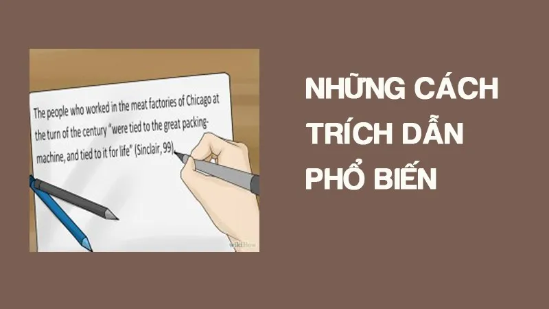 Cách trích dẫn tài liệu tham khảo đúng chuẩn trong luận văn tốt nghiệp