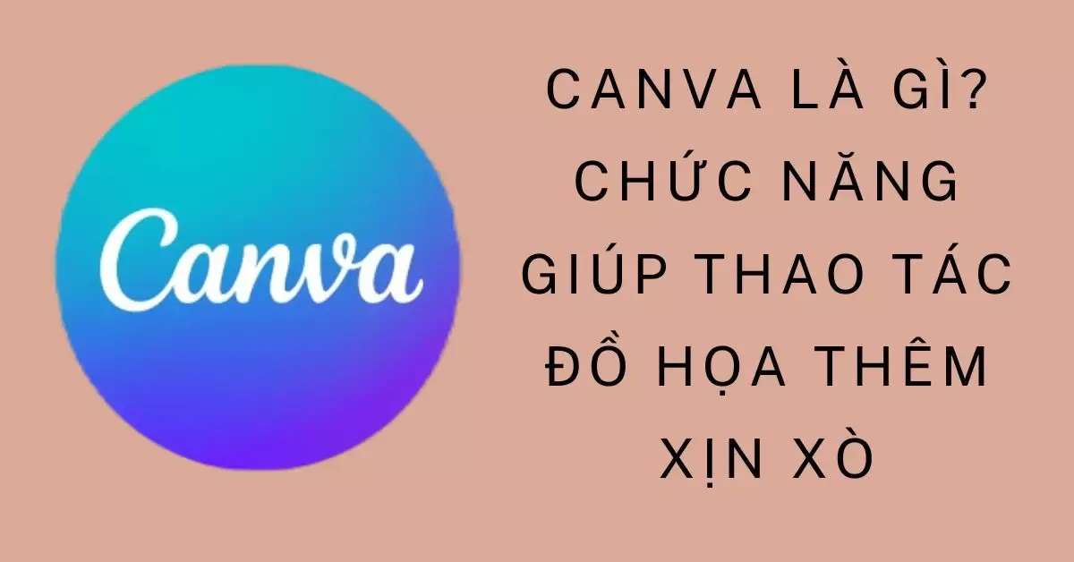 Canva là gì? 7 chức năng chính của ứng dụng Canva miễn phí