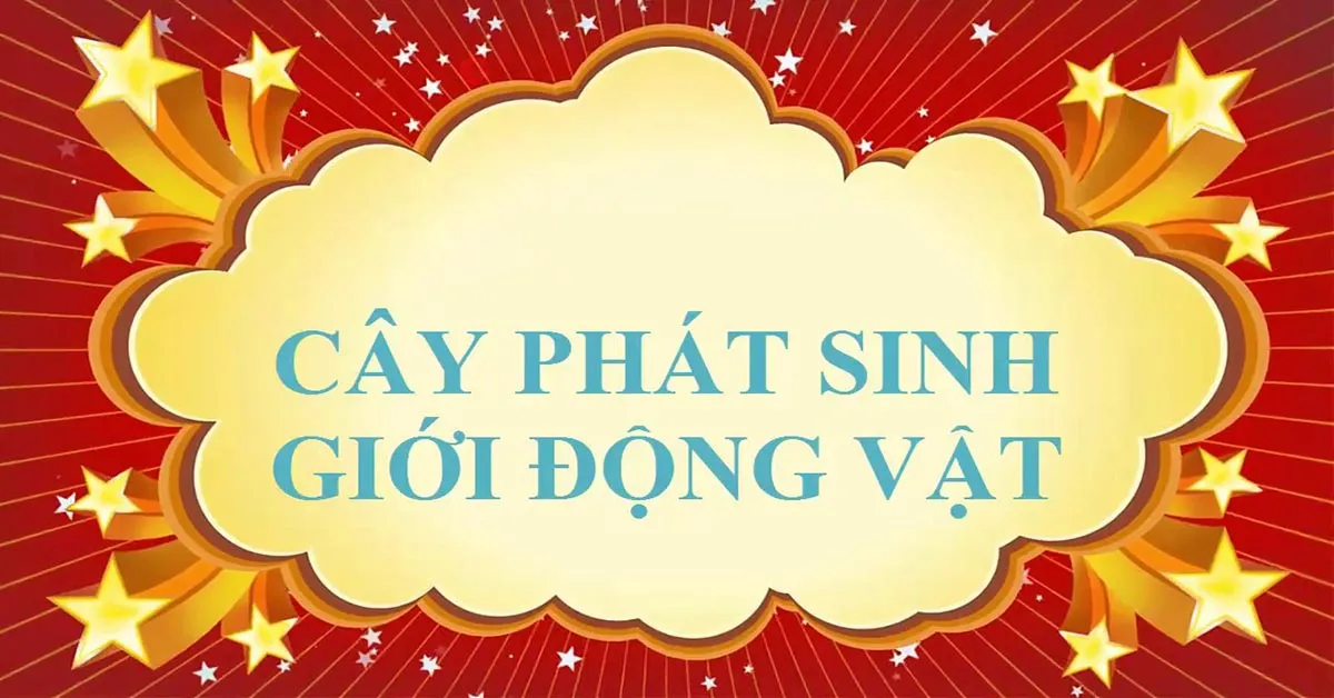 Cây phát sinh giới động vật là gì? Sinh học 7 Bài 56