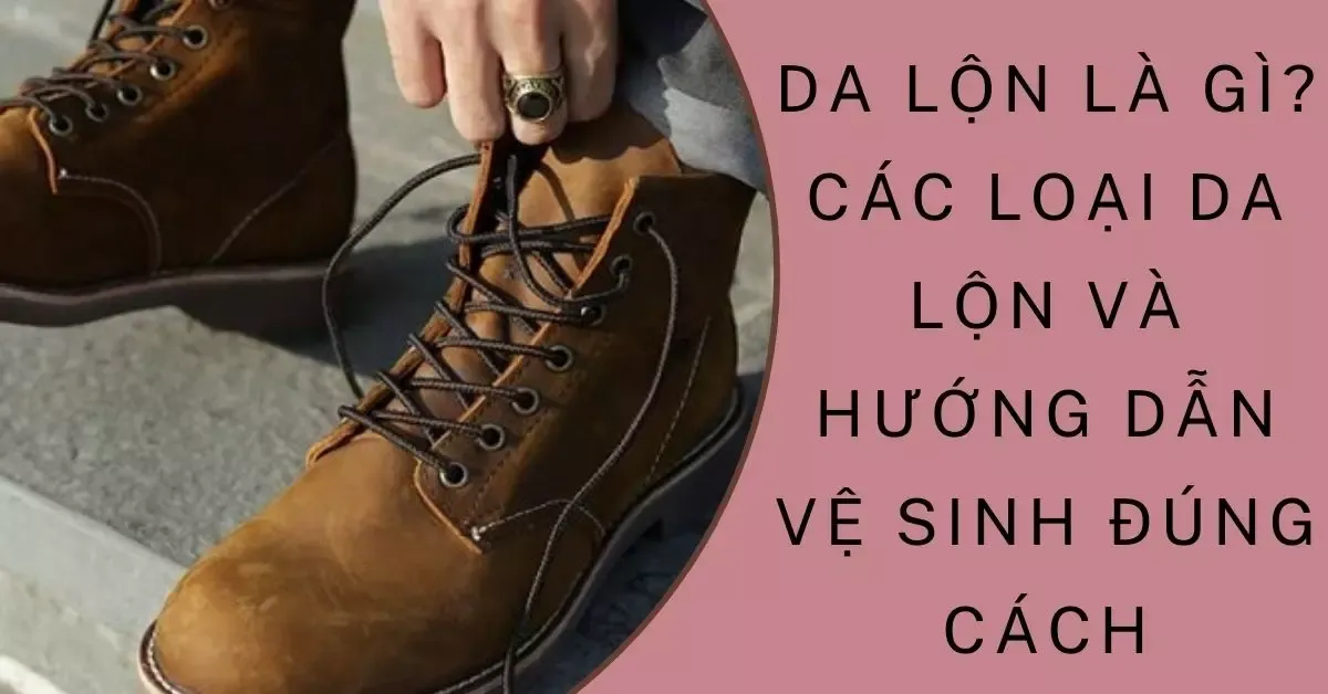 Da lộn là gì? Các loại da lộn và hướng dẫn vệ sinh đúng cách