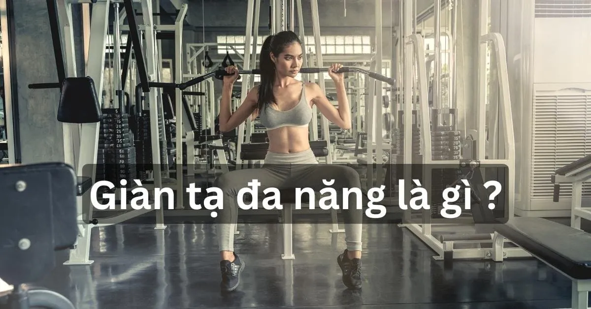 Giàn tạ đa năng là gì? Lợi ích tuyệt vời của giàn tạ đa năng