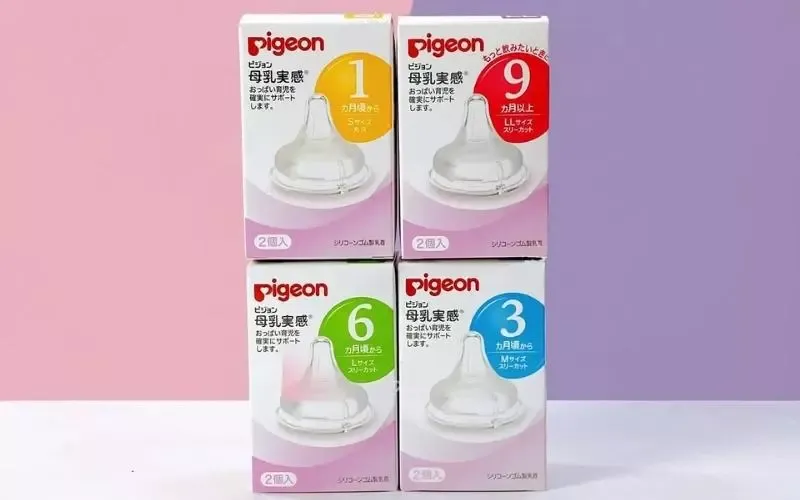 Hướng dẫn cách cho bé bú bình pigeon chuẩn nhất