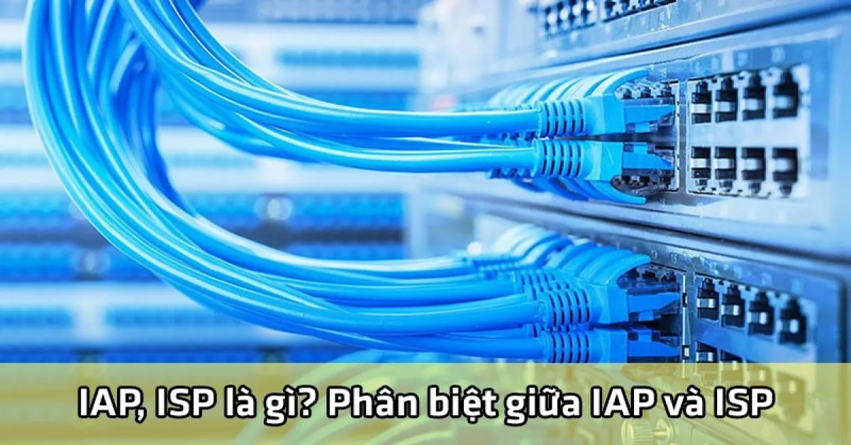 IAP, ISP là gì? Phân biệt giữa IAP và ISP