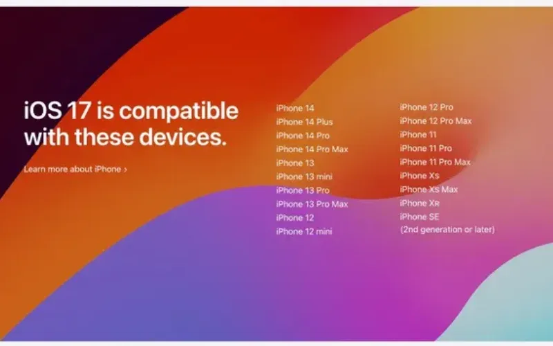 iOS 17 hỗ trợ máy nào? Cách cập nhật iOS 17 cho iPhone mới nhất