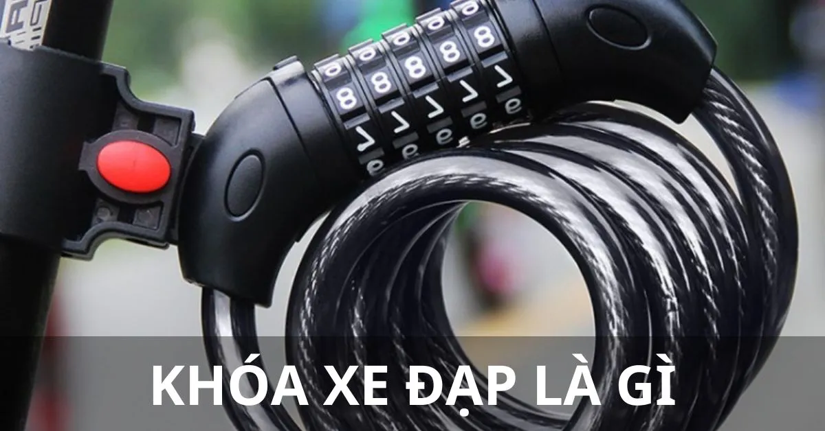 Khóa xe đạp là gì? 4 mấu khóa xe đạp hiện nay trên thị trường