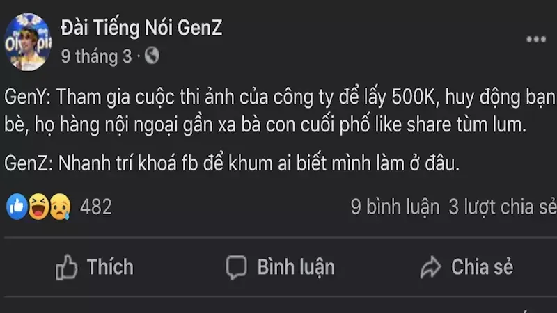 Khum là gì trên Facebook mà GenZ dùng nhiều đến vậy?