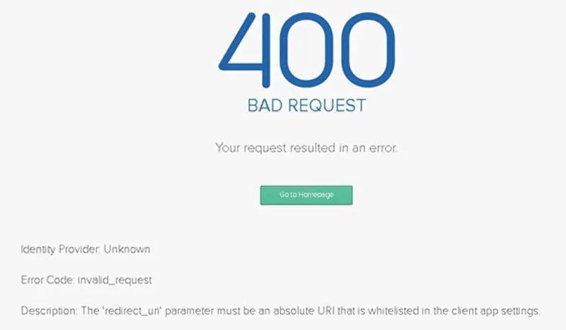 Lỗi 400 Bad Request là gì? Nguyên nhân, cách khắc phục 400 Error