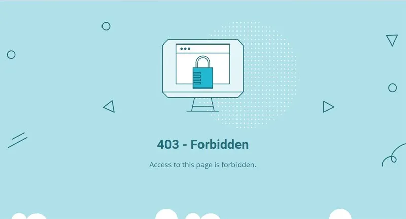 Lỗi 403 Forbidden là gì? Nguyên nhân, cách khắc phục