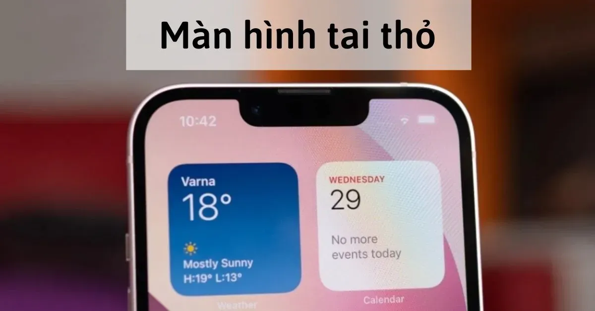 Màn hình tai thỏ iPhone là gì? Ưu và nhược điểm của tai thỏ