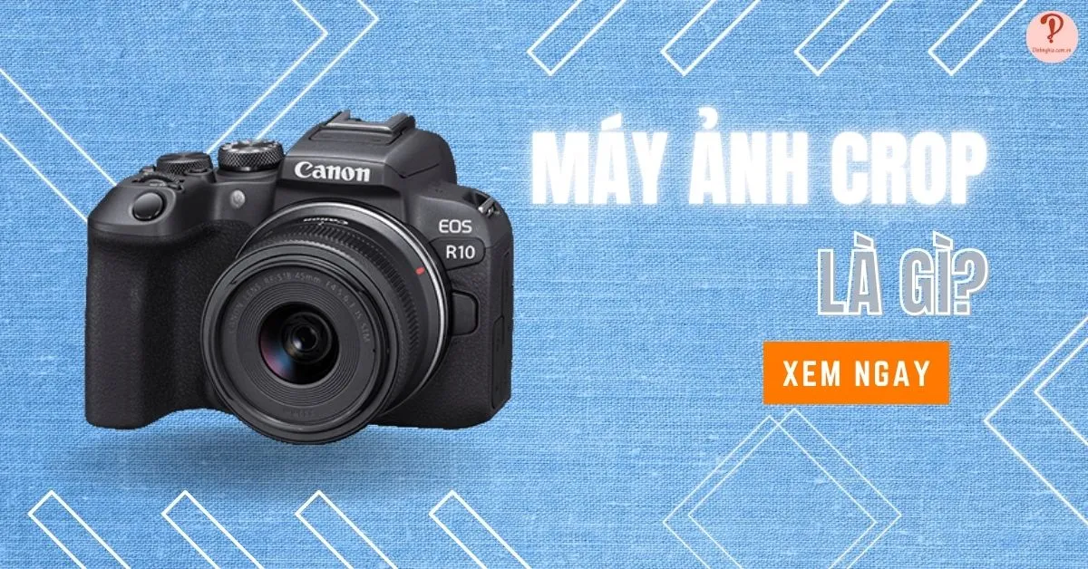 Máy ảnh crop là gì? Nên chọn máy ảnh crop hay full frame?