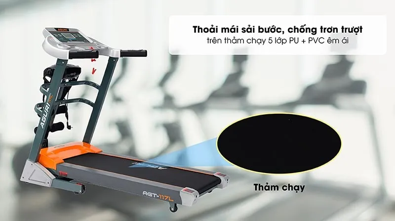 Máy chạy bộ Aguri có xuất xứ từ đâu? Có đặc điểm gì nổi bật?