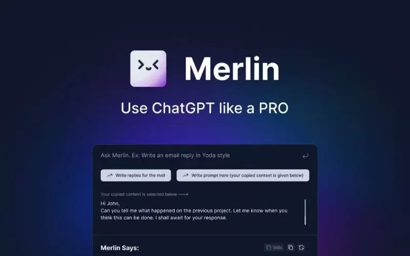 Merlin Chat GPT là gì? Những tính năng và cách sử dụng đơn giản