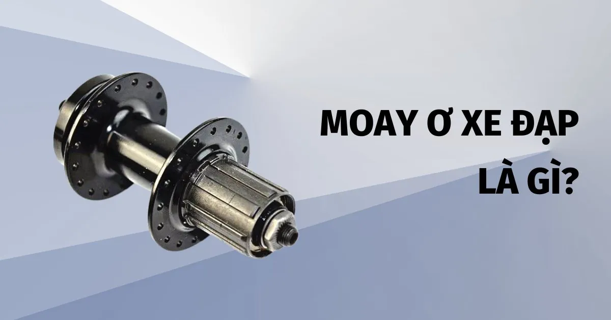 Moay ơ xe đạp là gì? Mẹo sử dụng moay ơ xe đạp bền lâu