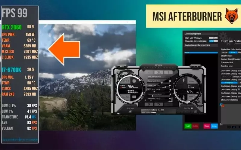 MSI Afterburner là gì? Cơ chế, chức năng của MSI Afterburner