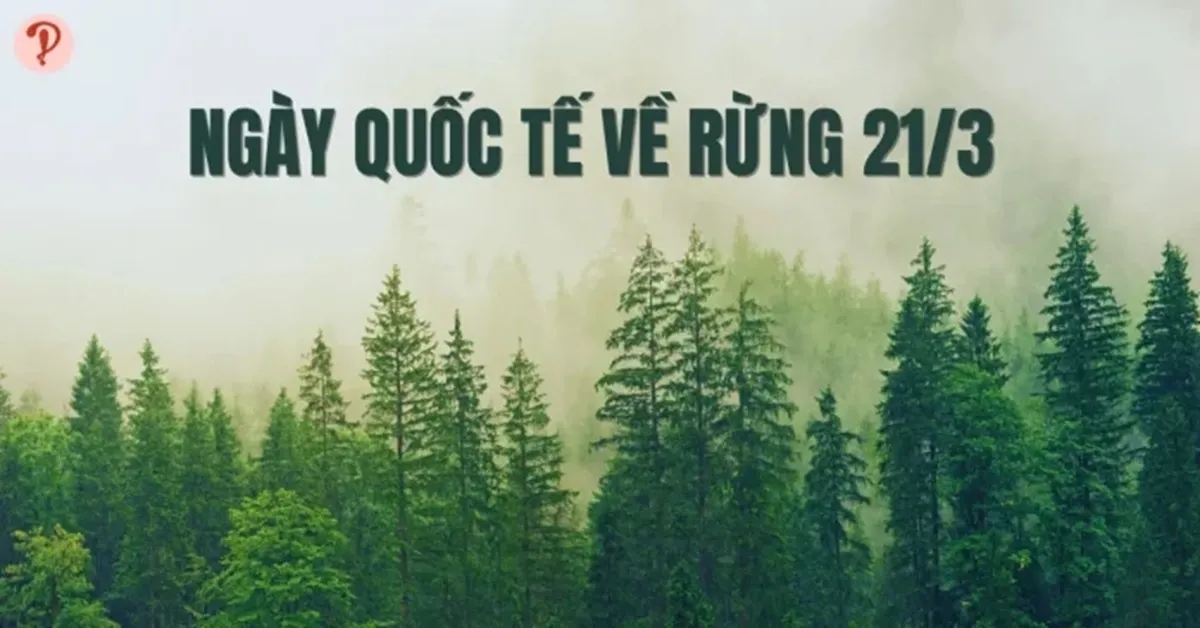 Ngày Quốc tế về Rừng 21/3