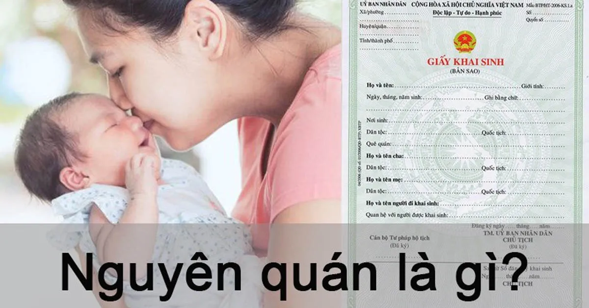 Nguyên quán là gì? Phân biệt Nguyên quán và Quê quán