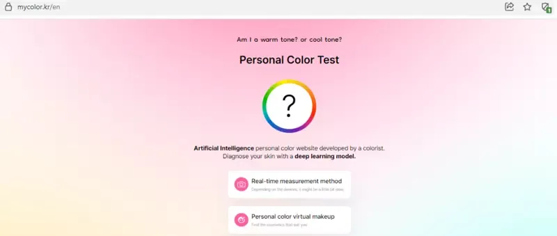 Personal Color test l Hướng dẫn xác định màu sắc cá nhân