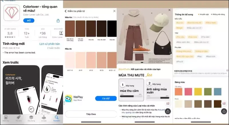 Personal Color test l Hướng dẫn xác định màu sắc cá nhân