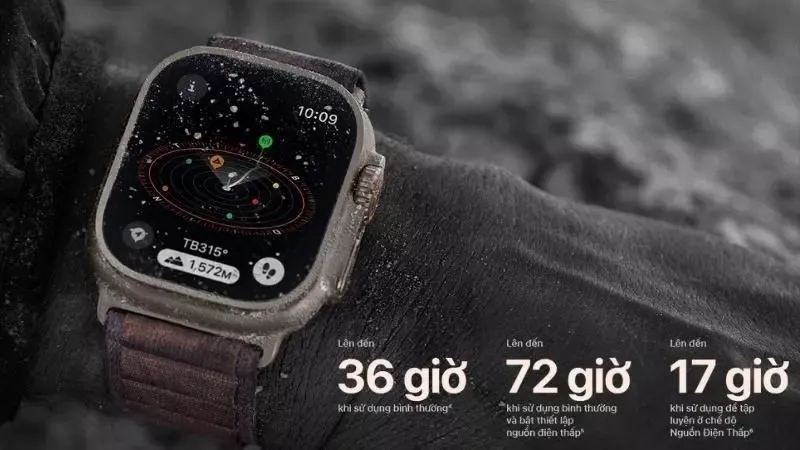 So sánh Apple Watch Ultra 2 và Apple Watch Series 9 chi tiết