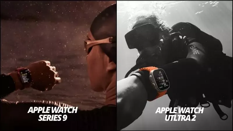 So sánh Apple Watch Ultra 2 và Apple Watch Series 9 chi tiết