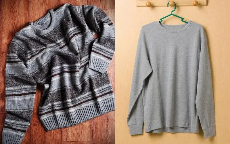 Sweatshirt là gì? Cách phân biệt sweater và sweatshirt theo chất liệu vải