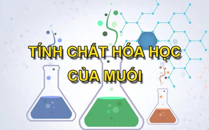 Tính chất hóa học của muối: Lý thuyết và Các dạng bài tập