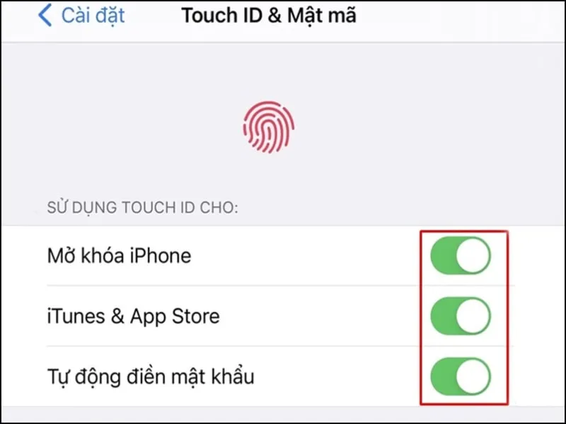 Touch id là gì? Hướng dẫn chi tiết cài đặt touch id trên Iphone và Android