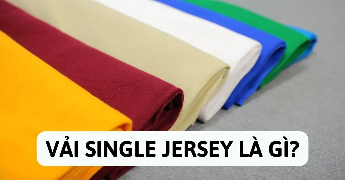 Vải Single Jersey là gì? Thông tin chi tiết về vải Single Jersey